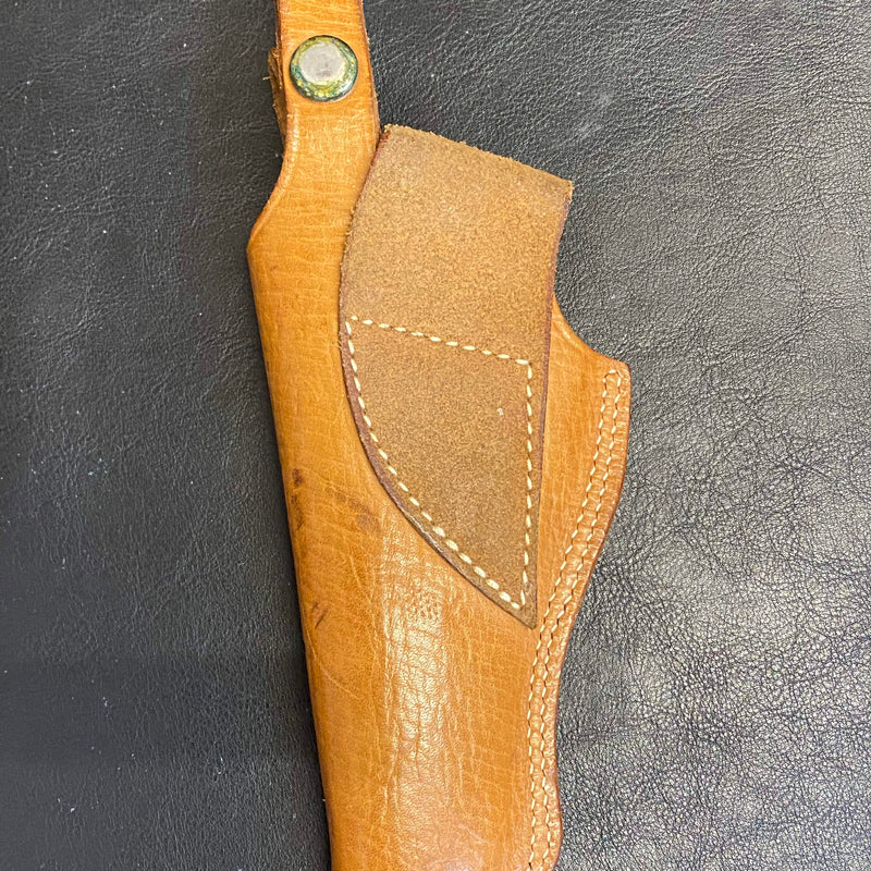 Vintage Lederholster Braun – 1970er Jahre Western Accessoire, Ansicht 2