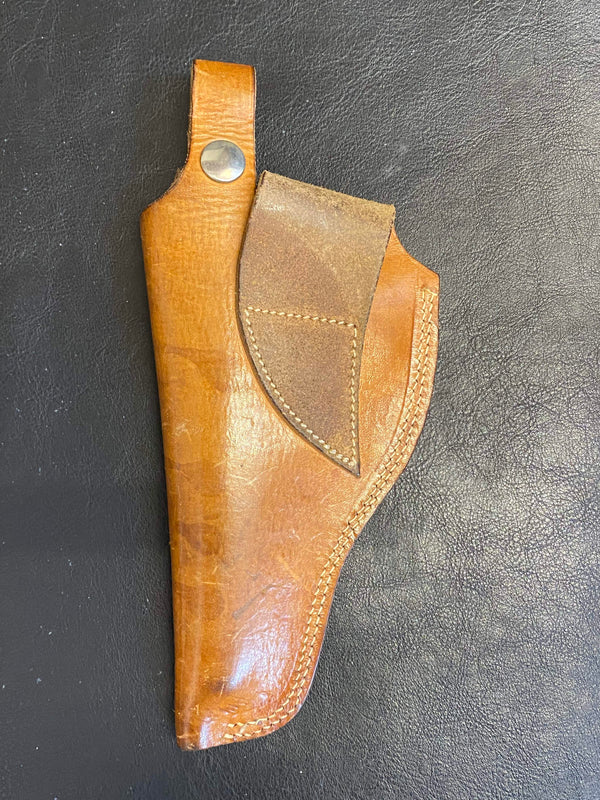 Vintage Lederholster Braun – 1970er Jahre Western Requisite, Ansicht 2