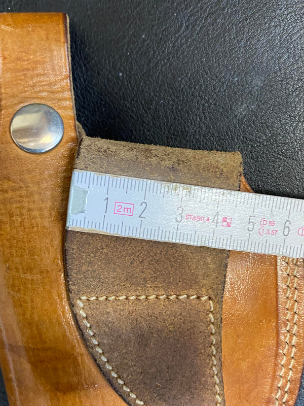 Vintage Lederholster Braun – 1970er Jahre Western Requisite, Ansicht 4