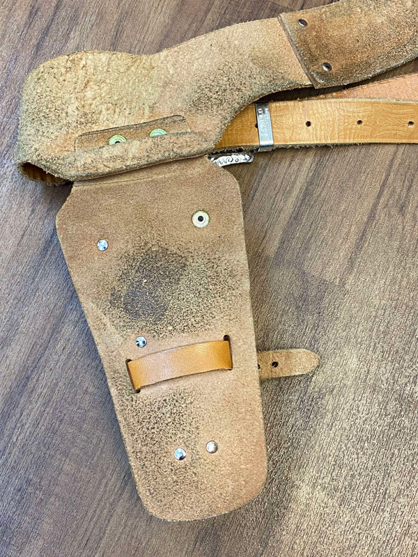 Vintage Western Lederholster mit Gürtel – 1970er Jahre – Reinwald, Ansicht 4