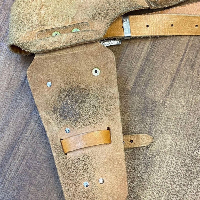Vintage Western Lederholster mit Gürtel – 1970er Jahre – Reinwald, Ansicht 4