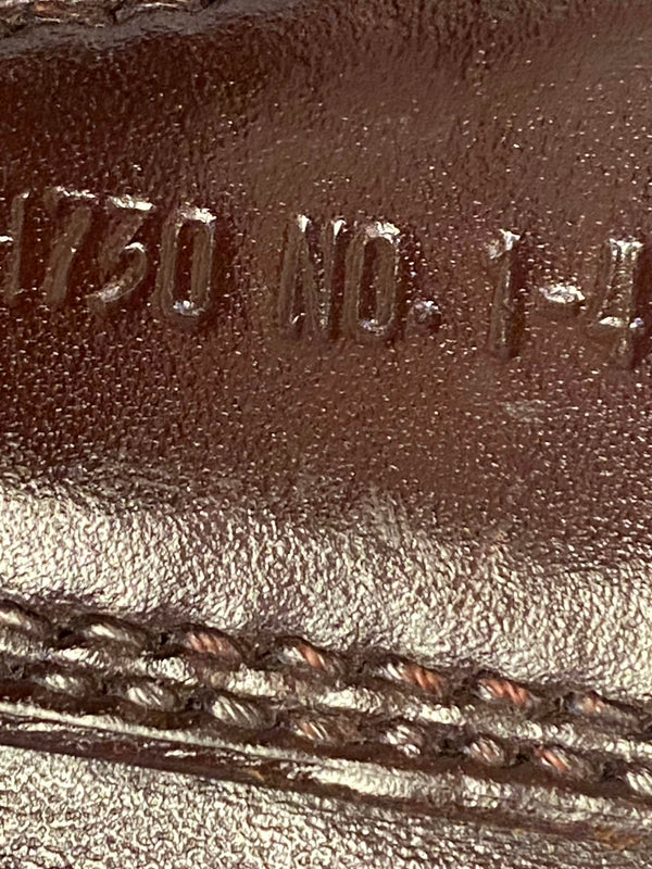 Vintage Don Hume Leder-Holster – Basketweave – Dunkelbraun – Modell H730