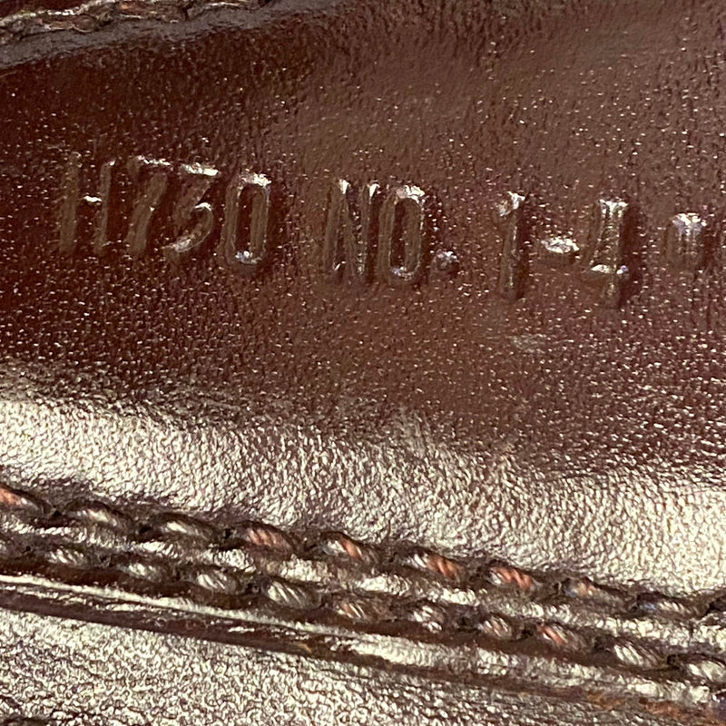 Vintage Don Hume Leder-Holster – Basketweave – Dunkelbraun – Modell H730