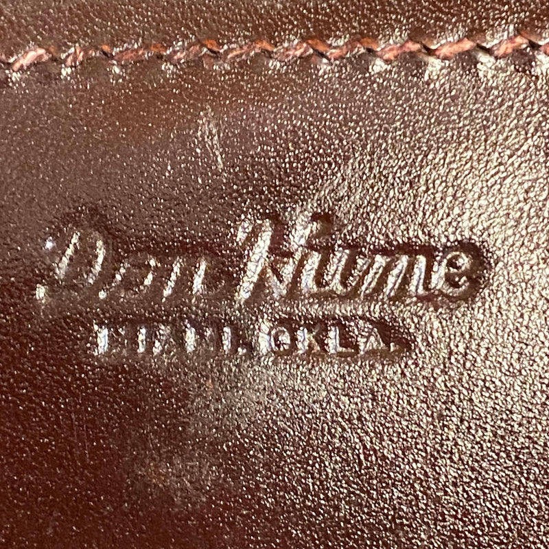 Vintage Don Hume Leder-Holster – Basketweave – Dunkelbraun – Modell H730