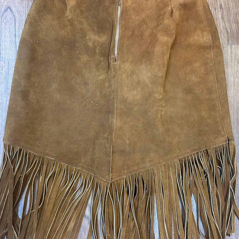 Wildleder-Fransen-Set (Cape & Rock) – Gr. 36/38