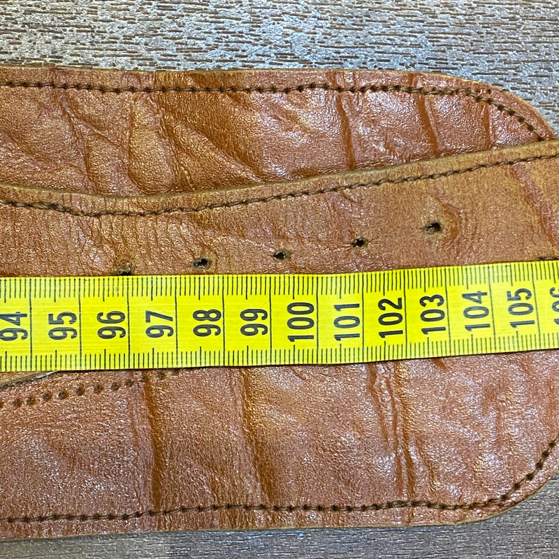 Vintage Leder-Gürtelholster mit Nieten – 70er Jahre Western Biker Style, Ansicht 5