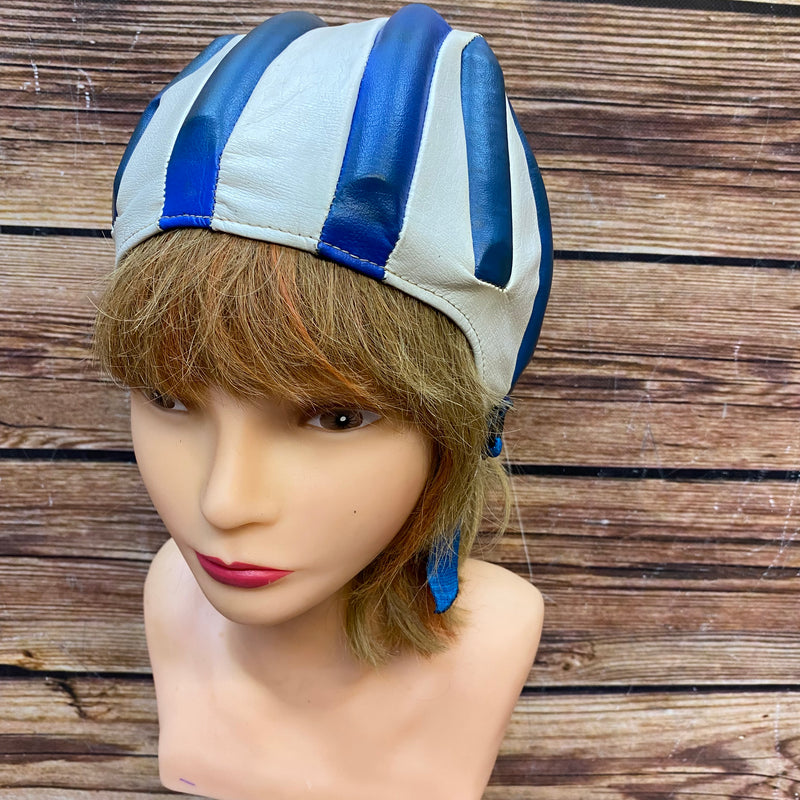 Lederhaube Kappe Mütze 50er Jahre True Vintage Oldtimer Caprio