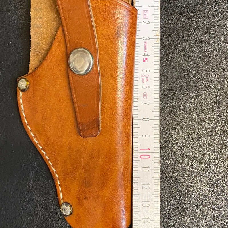 Vintage Lederholster Braun – 1970er – Echtleder – Western Stil, Ansicht 5