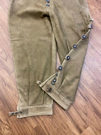 Trachten-Lederhose für Herren, Größe 118, in Braun