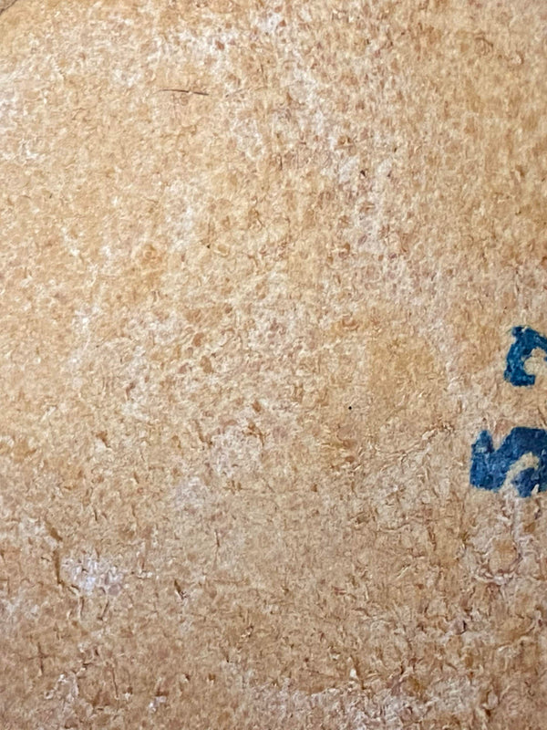 Vintage Lederkappe Schweiz – Rot Schwarz mit Kreuz Applikation