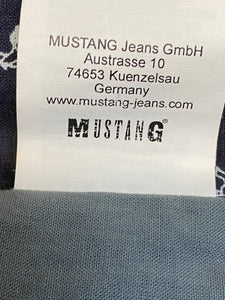 Graue Lederjacke Marke Mustang, Lammleder Gr.S Damen Echtleder