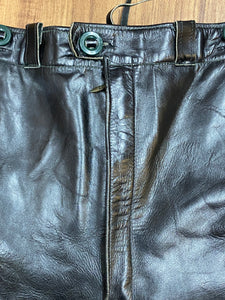 Kurze Trachten Lederhose Ledershorts Pfadfinder Vintage