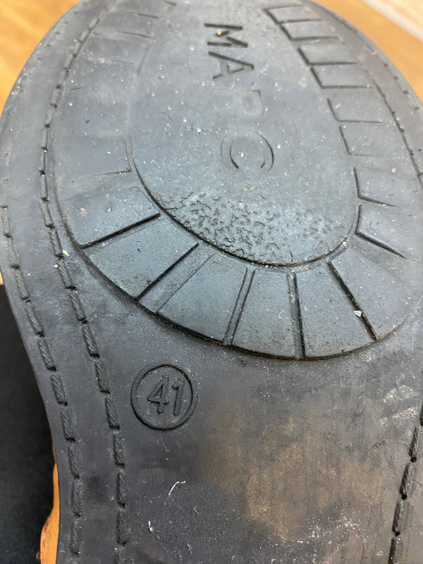 Vintage Lederstiefel in Braun  Gr.41