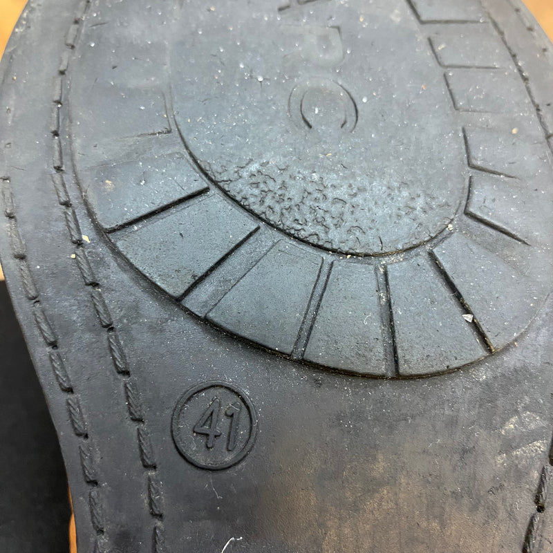 Vintage Lederstiefel in Braun  Gr.41