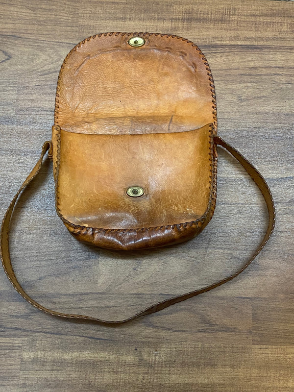 Ledertasche Vintage Braun Ledertasche Sattel gestanzt