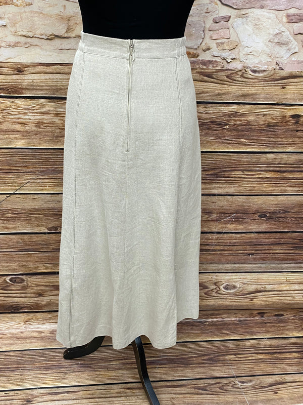 Damen Trachtenrock von Meico – Beige, Größe 40