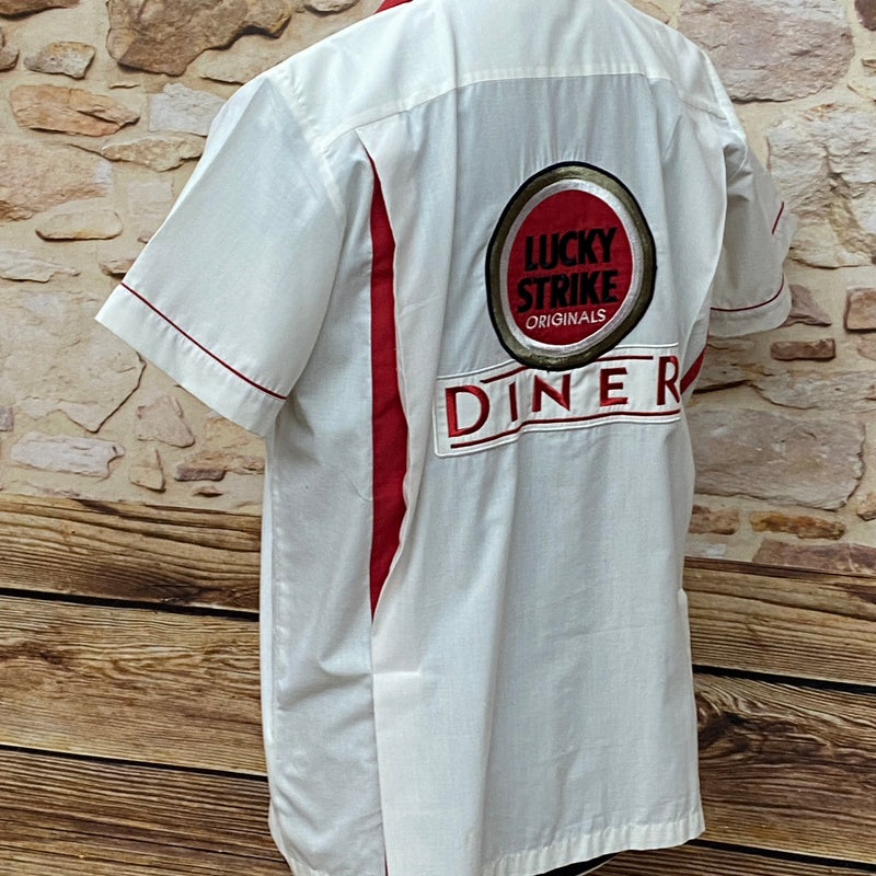 Lucky Strike Vintage Diner Hemd Shirt Gr.L