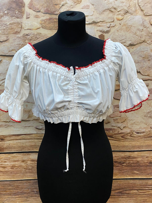 Dirndl grün rot kariert mit Schürze Gr. 40, Ansicht 4