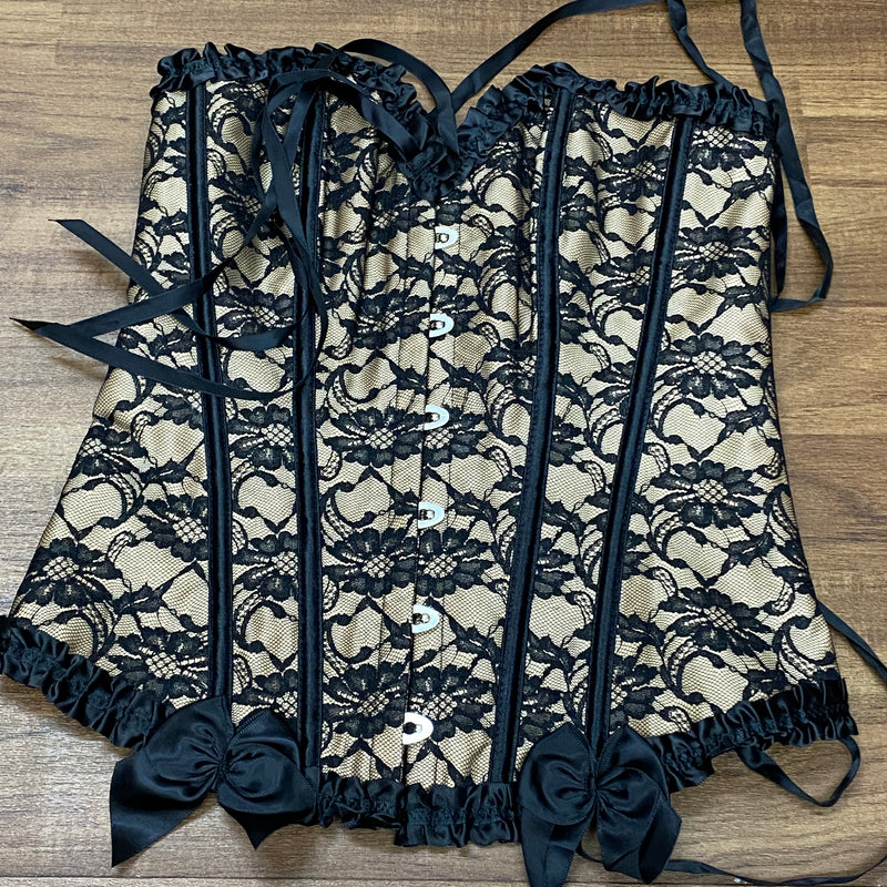 Mieder Corsage Steampunk Kostüm Viktorianisch