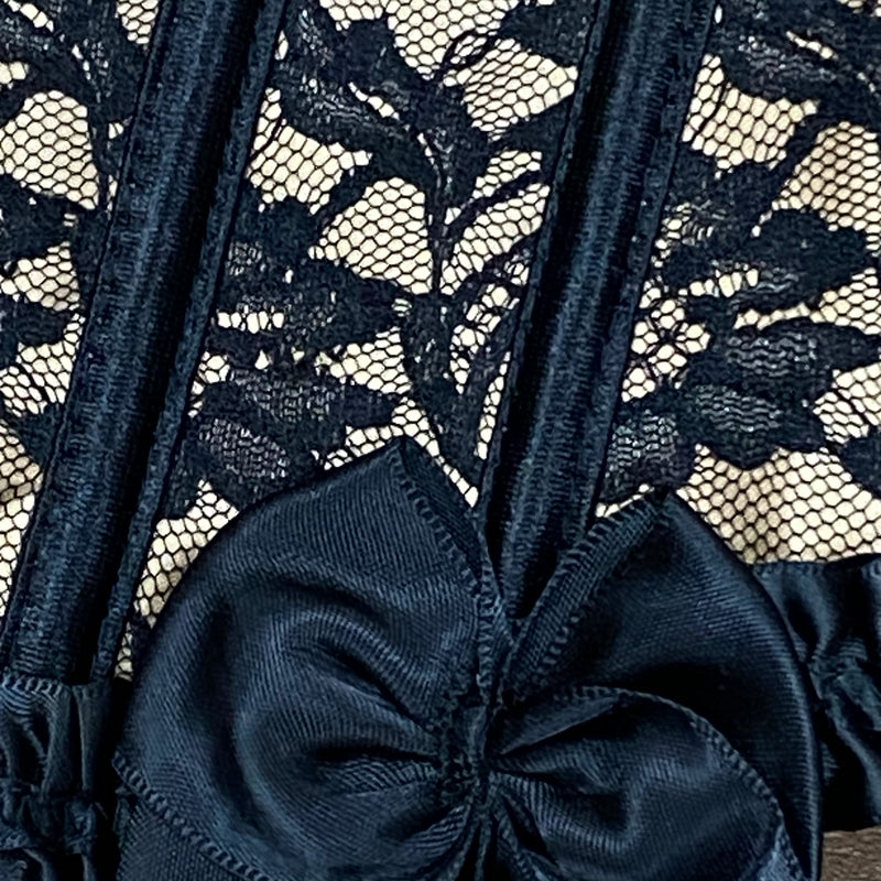 Mieder Corsage Steampunk Kostüm Viktorianisch, Gr.32