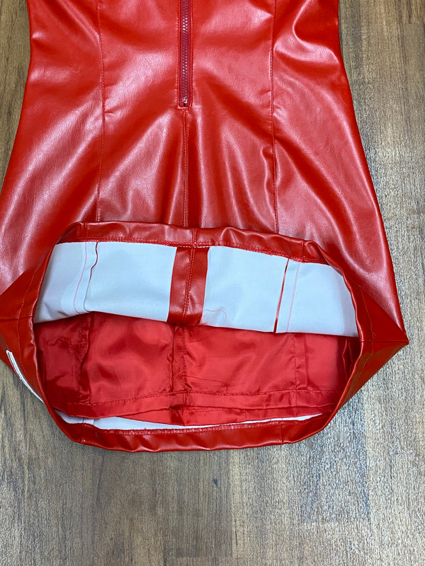 robe vintage robe femme de Homeboy sistaz wear, mini robe serrée taille 36 en rouge 