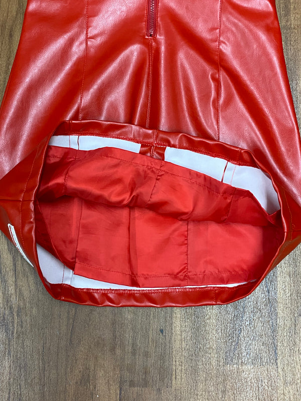 robe vintage robe femme de Homeboy sistaz wear, mini robe serrée taille 36 en rouge 
