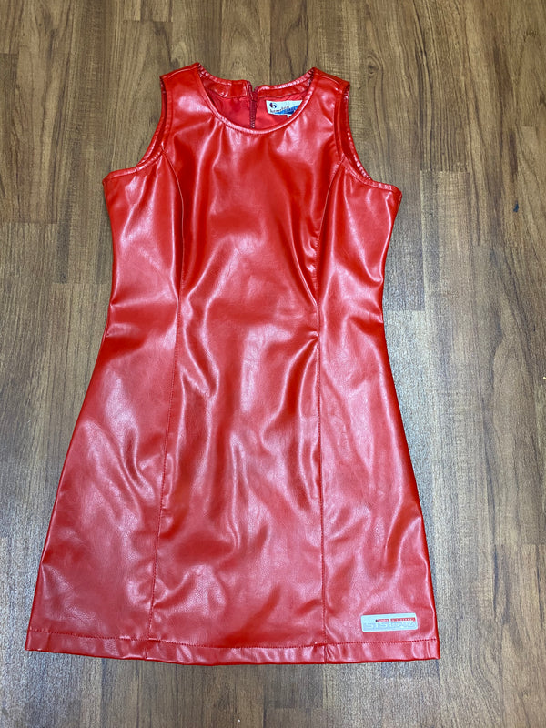 robe vintage robe femme de Homeboy sistaz wear, mini robe serrée taille 36 en rouge 