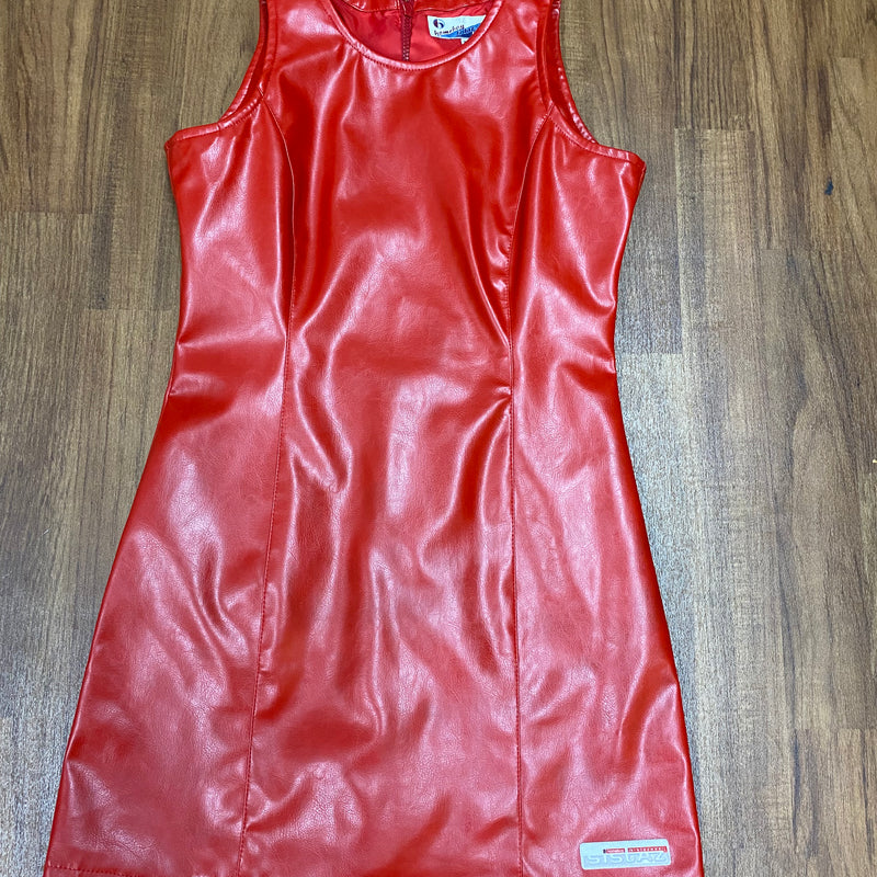 robe vintage robe femme de Homeboy sistaz wear, mini robe serrée taille 36 en rouge 