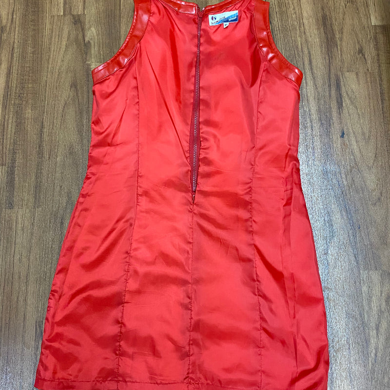 robe vintage robe femme de Homeboy sistaz wear, mini robe serrée taille 36 en rouge 