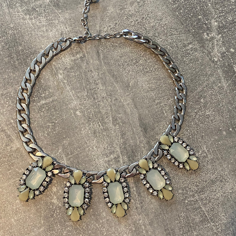 Halskette Collier Modeschmuck aus den 80er Jahren Statementkette