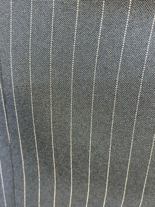 Detailaufnahme Herren Nadelstreifenanzug Streifenmuster