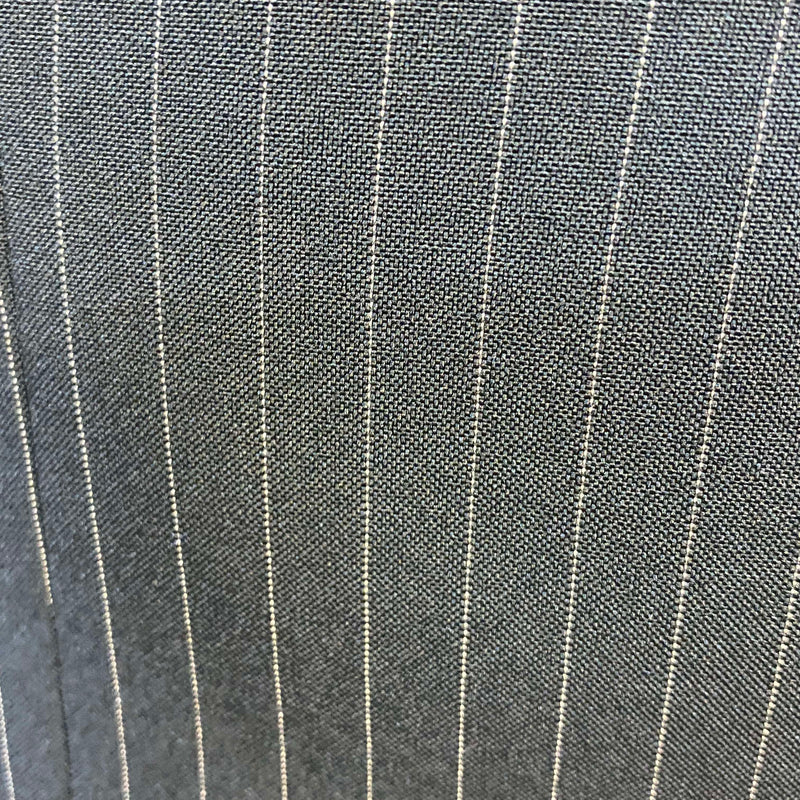 Detailaufnahme Herren Nadelstreifenanzug Streifenmuster