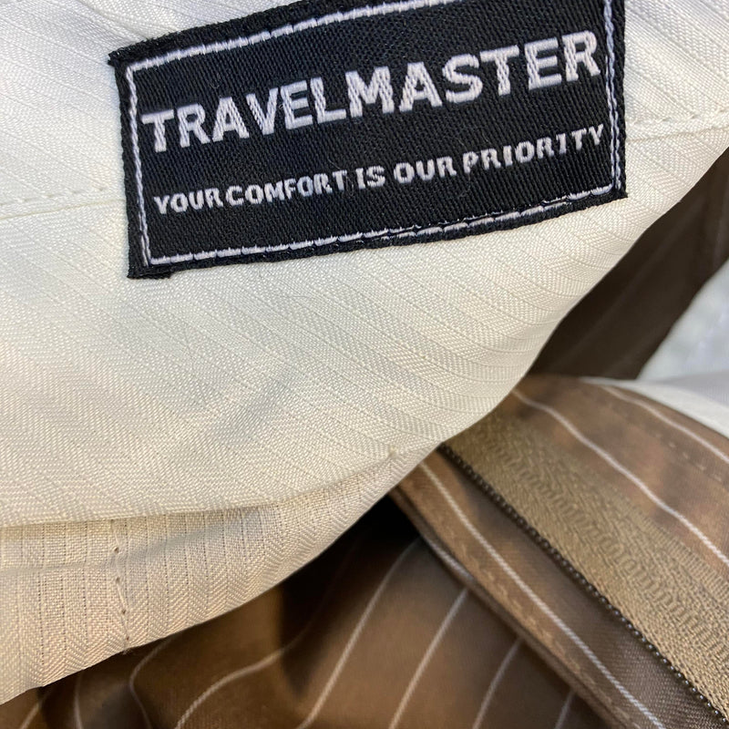 Vintage Anzug Nadelstreifen braun – Größe 94