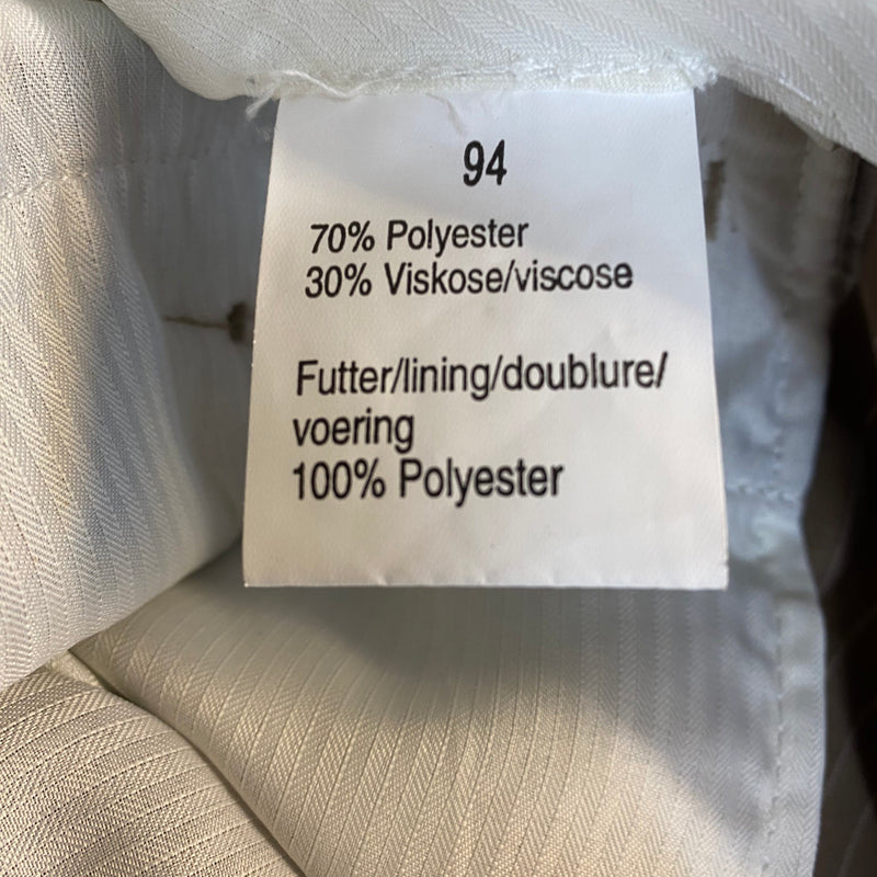 Vintage Anzug Nadelstreifen braun – Größe 94