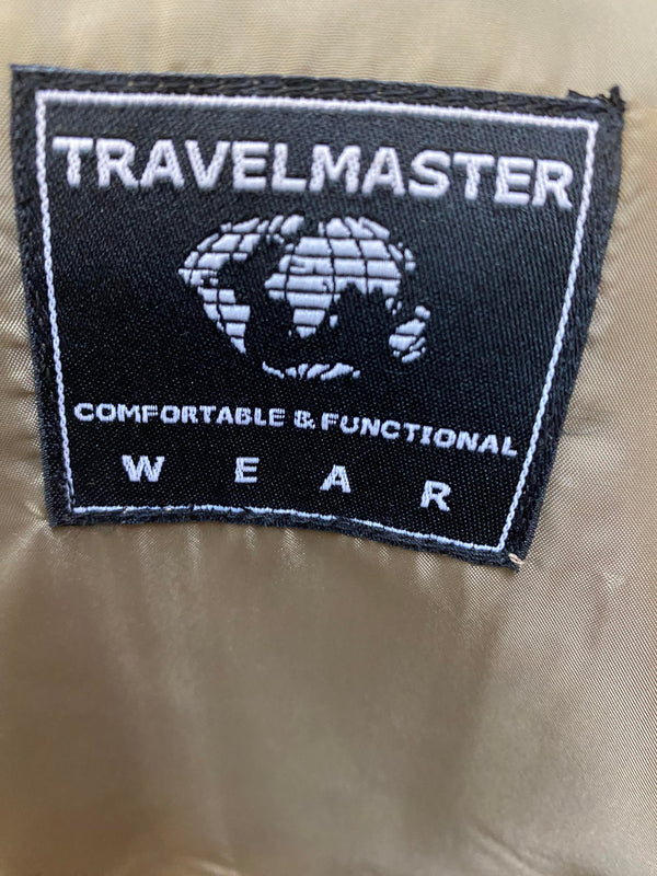 Vintage Anzug Nadelstreifen braun – Größe 94