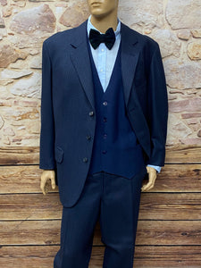 20er Jahre Mode Männer, gestreifter Anzug Gr.62