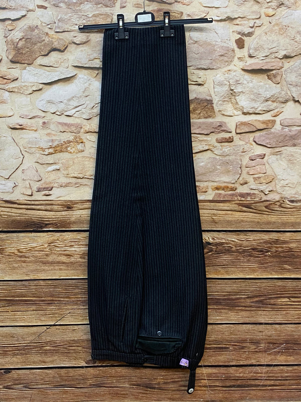 Historische Hose Nadelstreifen im Stresemann Stoff , hochwertig aus Schurwolle, Größe 50, original und Vintage