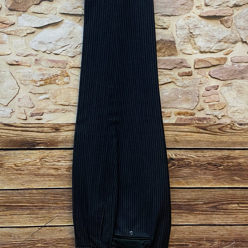 Historische Hose Nadelstreifen im Stresemann Stoff , hochwertig aus Schurwolle, Größe 50, original und Vintage