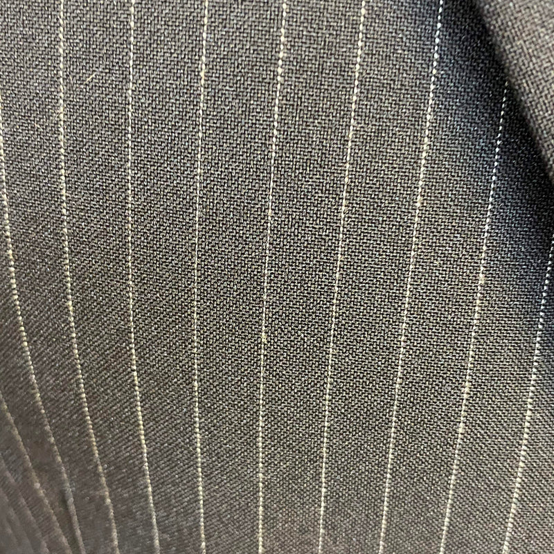 Schwarzer Nadelstreifenanzug für Herren Größe 46 von Canda im 20er Jahre Gatsby Stil, Ansicht 2
