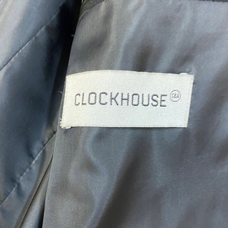 Schwarzer Nadelstreifenanzug für Herren Größe 48 von Clockhouse im 20er Jahre Gatsby Stil, Ansicht 4