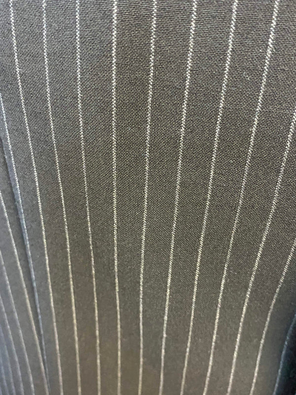 Nadelstreifenanzug Herren Gr. 50 – Modell Nice schwarz