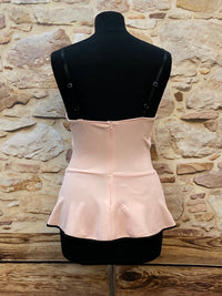 Blouse à basque style années 50 taille 36