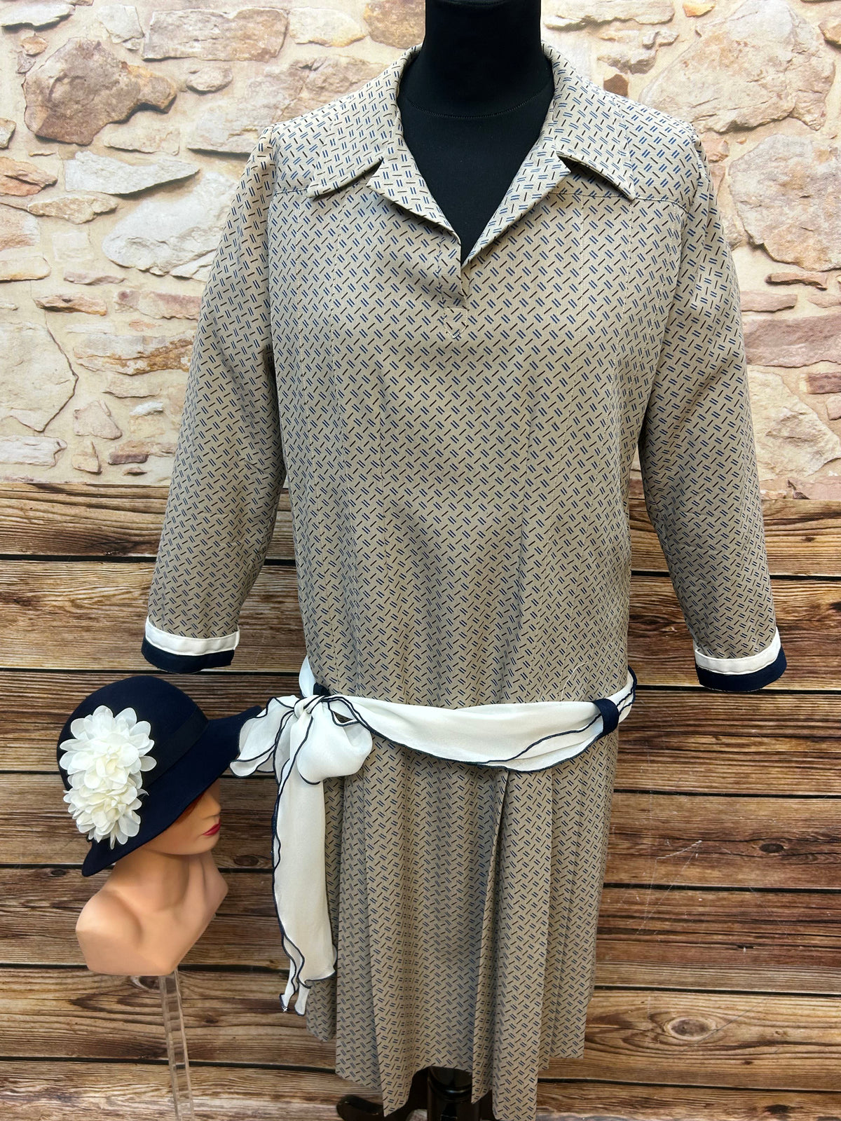 Gatsby-Sailor-Chic ★ 20er Jahre Stil, Größe 44