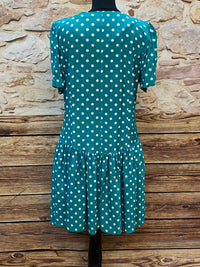 Kleid im Oldtimer Stil, Hut, Kostüm mit Handschuhe und Hut Gr.42