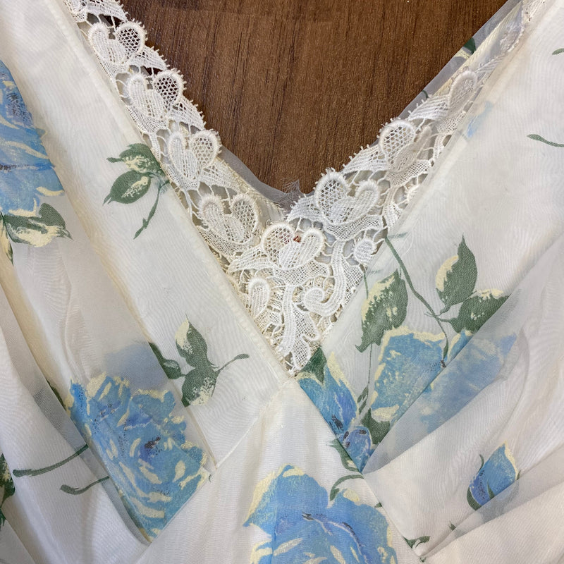 Original 50er Jahre Petticoatkleid True Vintage Nylon Gr. 36 Selten