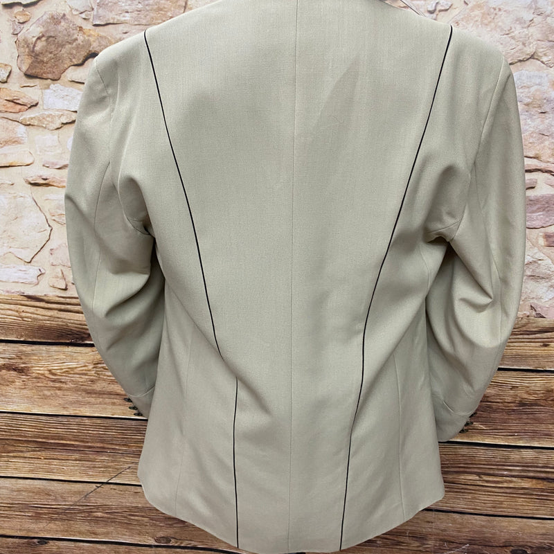 Stehkragenjacke, Page, Uniform, Doorman, Jacke Gr.48, beige