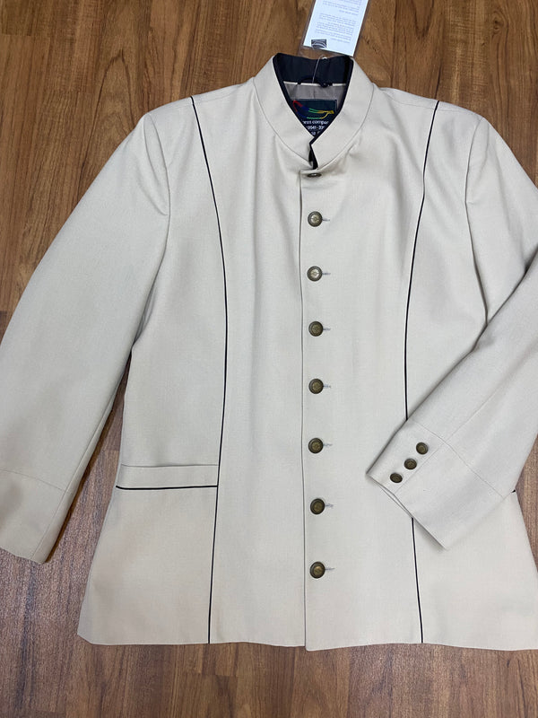 Stehkragenjacke, Page, Uniform, Doorman, Jacke Gr.48, beige