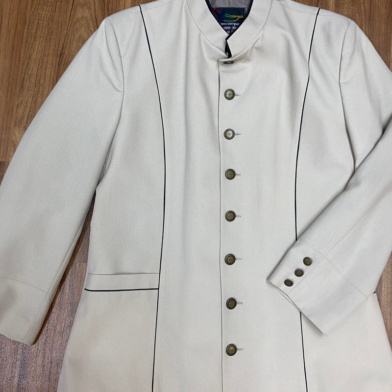 Stehkragenjacke, Page, Uniform, Doorman, Jacke Gr.48, beige