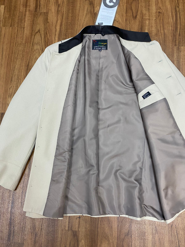 Stehkragenjacke, Page, Uniform, Doorman, Jacke Gr.48, beige