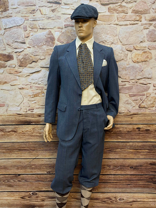 Vintage Herrenanzug im 20er-Jahre-Stil – Größe 50